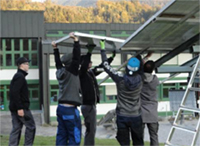 Bau einer Photovoltaikanlage im fächerübergreifenden Unterricht